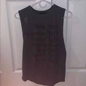 Forever 21 New York muscle tank